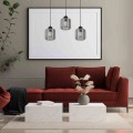 Lampa wisząca SOMBRA SMOKED 3xE27 MLP8374 Milagro
