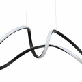 Lampa wisząca TESORO Czarny 48W LED ML7951 Milagro