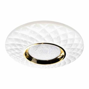 Plafon TOKYO Złoty 48W Ø500 mm + Pilot ML8125 Milagro