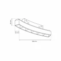 Reflektor lampa ROUND MAGNETIC TRACK 6W 4000K śr. 600mm ML8690 Milagro