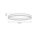 SZYNA PODTYNK MAGNETIC OKRĄG śr. 900mm ML8701 Milagro