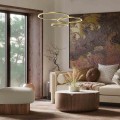 Lampa wisząca GALAXIA Złoty 85W LED ML8790 Milagro