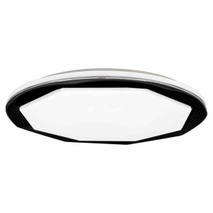 Plafon OPTIMA Czarny 52W LED Ø480 mm ML7053 Milagro