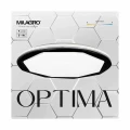 Plafon OPTIMA Czarny 52W LED Ø480 mm ML7053 Milagro