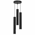 Lampa wisząca HUDSON Czarny 3xGU10 MLP8793 Milagro