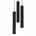 Lampa wisząca HUDSON Czarny 3xGU10 MLP8793 Milagro