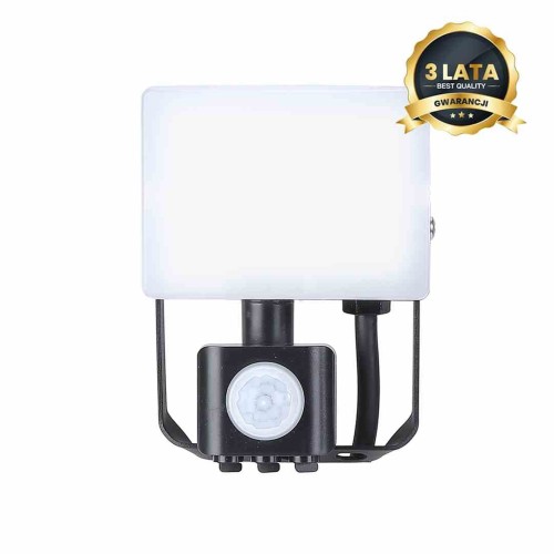 Naświetlacz LED 10W PIR 950lm 5000K EKN9017 Eko-Light