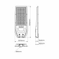 Latarnia Solarna Via 150W 1800lm 6000K EKO9095 Eko-Light