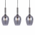 Lampa wisząca LUGANO SMOKED 3xE14 ML8814 Milagro