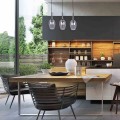 Lampa wisząca LUGANO SMOKED 3xE14 ML8814 Milagro