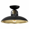 Lampa sufitowa FELIX Czarny/Złoty 1xE27 MLP8905 Milagro