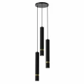 Lampa wisząca JOKER Czarny/Złoty 3xGU10 MLP8918 Milagro