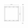 Ramka 600*600 Panel LED Aluminiowa EKP9131 Eko-Light