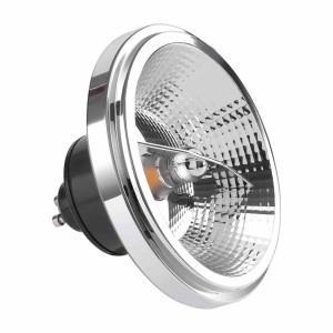 ŻARÓWKA AR111 - 10,5W GU10 3000K/Czarny z odbłyśnikiem AR8616 Eko-Light
