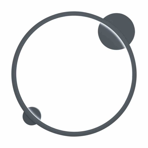 Lampa sufitowa Saturno Czarny 25W LED ML8858 Milagro