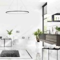 Lampa wisząca Saturno Czarny 65W LED ML8864 Milagro