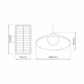 Lampa Solarna Saturn Pojedyńcza EKO9150 Eko-Light