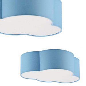 Plafon CLOUD MINI niebieska chmurka do pokoju dziecięcego dla chłopca TK Lighting