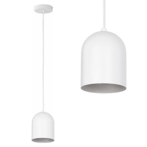 Lampa wisząca TEMPRE biała metalowa w nowoczesnym stylu TK Lighting