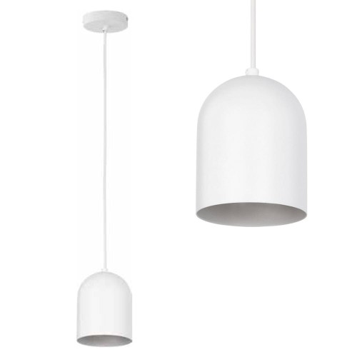 Lampa wisząca TEMPRE biała metalowa w nowoczesnym stylu TK Lighting