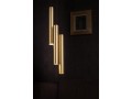 Lampa wisząca EYE BRASS III L z 3 kloszami o długości 40cm Nowodvorski