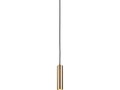 Lampa wisząca EYE BRASS M punktowa o dł. 25cm klosz-rurka z mosiądzu Nowodvorski