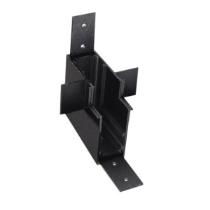 BETA łącznik ścienny L do systemu magnetycznego podtynkowego MAGNETIC57 GIPS2 Czarny AZ5173 AZzardo