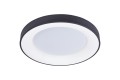 Lampa sufitowa / plafon SANTANA TOP 60 CCT Czarny Sterowana pilotem AZ4991 AZzardo