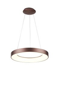 Lampa wisząca SANTANA PENDANT 38 3000K Brązowy / Biały AZ4998 AZzardo