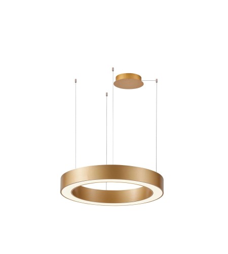 Lampa wisząca MARCO PENDANT 80 CCT Złoty / biały Sterowana pilotem AZ5048 AZzardo