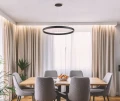 Lampa wisząca MARCO PENDANT 100 CCT Czarny Sterowana pilotem AZ5050 AZzardo
