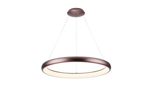 Lampa wisząca ANTONIO PENDANT 41 CCT Brązowy / Biały Sterowana pilotem AZ5059 AZzardo