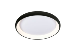 Lampa sufitowa / plafon ANTONIO TOP 41 CCT Czarny Sterowana pilotem AZ5069 AZzardo