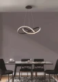 Lampa wisząca INFINITY 80 CCT Czarny Sterowana pilotem AZ5096 AZzardo