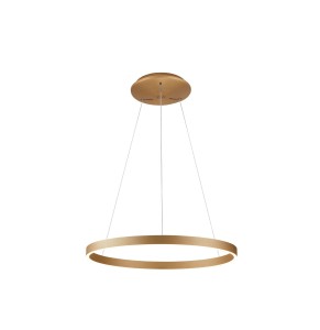Lampa wisząca ANDREA 60 3000K DIMM (10W+40W) Złoty / biały AZ5099 AZzardo