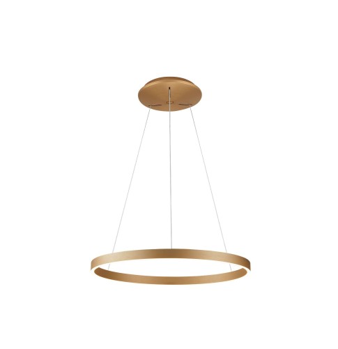 Lampa wisząca ANDREA 80 3000K DIMM (20W+50W) Złoty / biały AZ5101 AZzardo