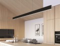 Lampa wisząca OLIVIER 120 3000K DIMM (10W+40W) Czarny AZ5109 AZzardo