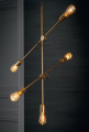 Lampa wiszaca STICKS gold 9076 Nowodvorski