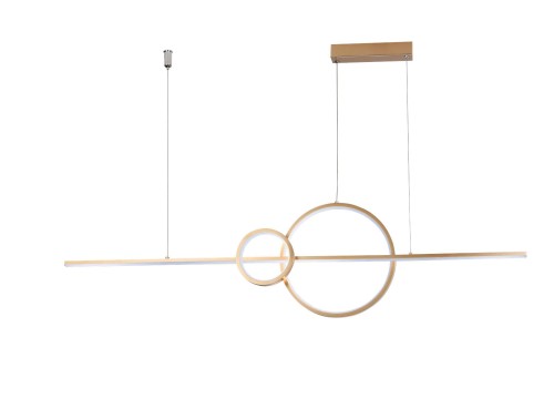 Lampa wisząca SARA 3-STEP DIMM Złoty / biały AZ5260 AZzardo
