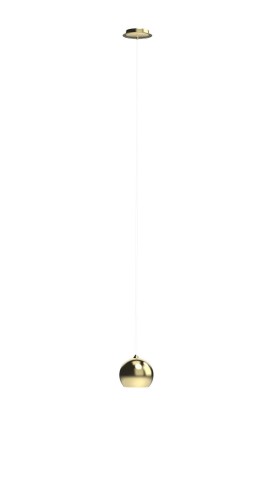 Lampa wisząca GULIA 1 PENDANT Złoty / biały AZ4980 AZzardo
