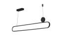 Lampa wisząca NICODEMO PENDANT CCT DIMM Czarny Sterowanie pilotem AZ5450 AZzardo