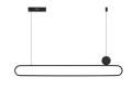 Lampa wisząca NICODEMO PENDANT CCT DIMM Czarny Sterowanie pilotem AZ5450 AZzardo