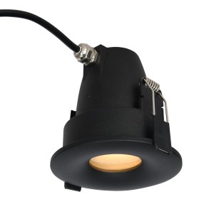 Oczko sufitowe ROMOLO R IP65 Czarny AZ5390 AZzardo
