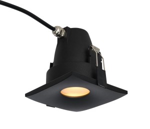 Oczko sufitowe ROMOLO S IP65 Czarny AZ5392 AZzardo