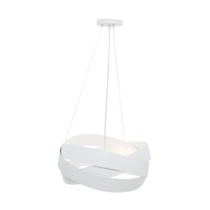 Lampa wisząca TORNADO 50 cm biała/white 1117 Zuma Line