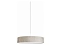 Lampa wisząca TURDA GRAY IV z abażurem z szarej tkaniny Nowodvorski
