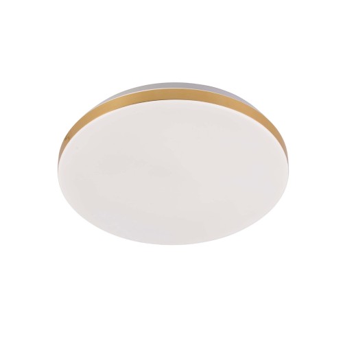Plafon BABILON  okrągły mały złoty 4000K barwa neutralna LP-335/1C S 4GD Light Prestige