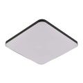 Plafon BABILON kwadratowy średni czarny 4000K barwa neutralna LP-335/1C M 4BK square Light Prestige