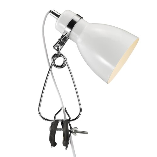 Lampa zaciskowa CYCLONE kolor Biały IP20 73072001 NORDLUX