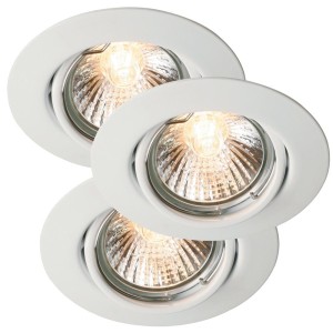 Oczko sufitowe TRITON kolor Biały IP23 54540101 NORDLUX